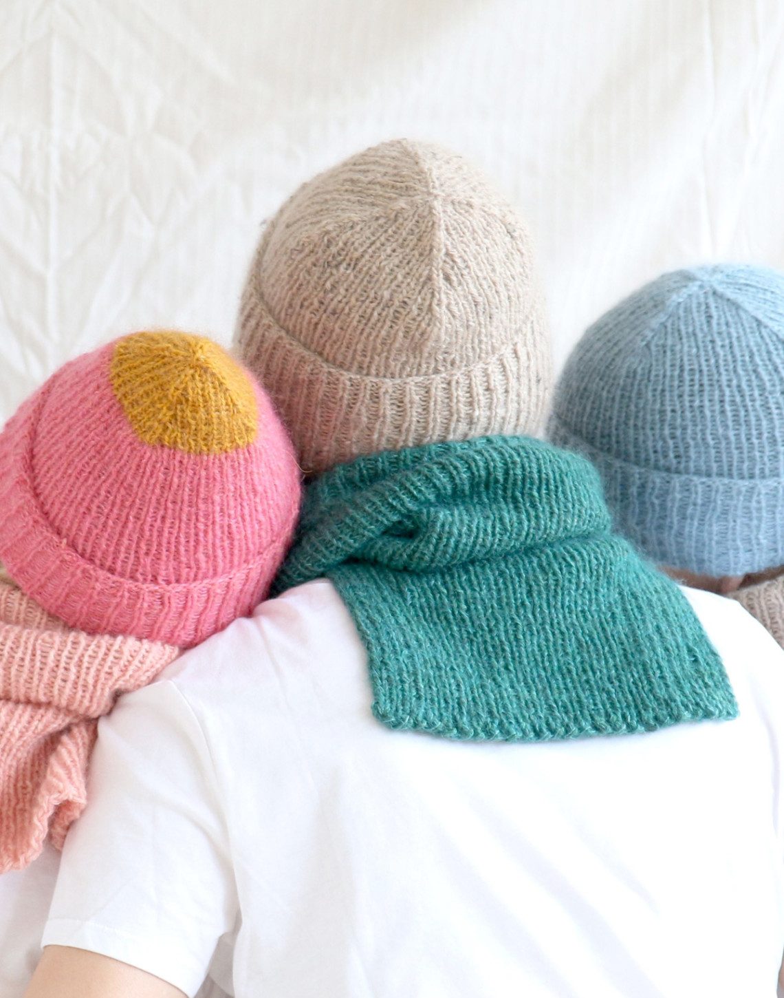 Beanie for you Pickles Merino Tweed and Pickles Silk Mohair Pickles